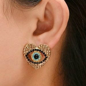 Evil eye earing